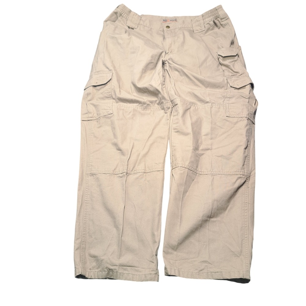 5.11 Tactical Mens Cargo Pants Khaki Tan 40x30 Straight Leg Work Outdoor